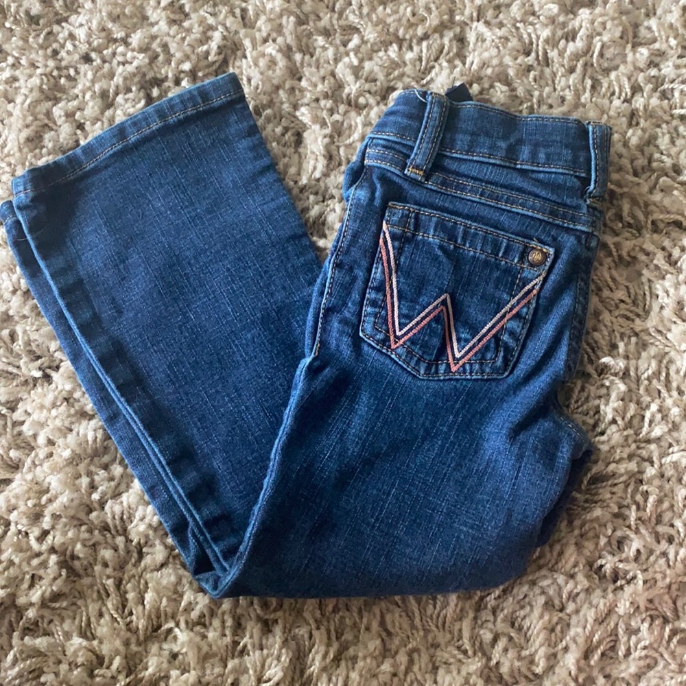 Kids wrangler bootcut jeans